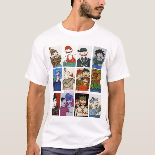 Henriette rosa tシャツ (正面)