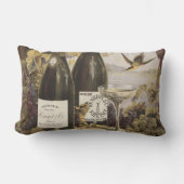 Henriot & Co. Rheims Champagneのヴィンテージ広告 ランバークッション (正面)