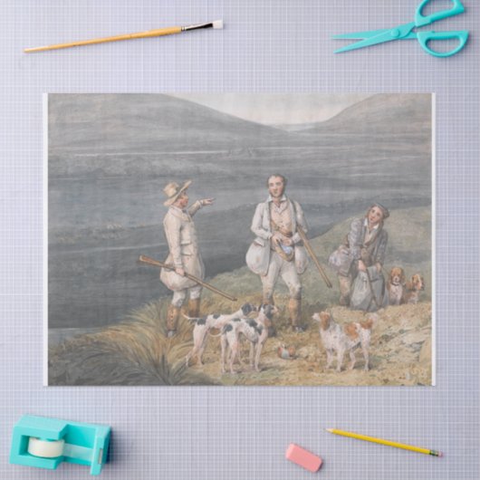 Henry Alken | Grouse Shooting 薄葉紙 (クラフト)