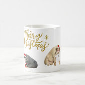 Henry and Eleanor in Disguise Merry Christmas Mug! コーヒーマグカップ (中央)