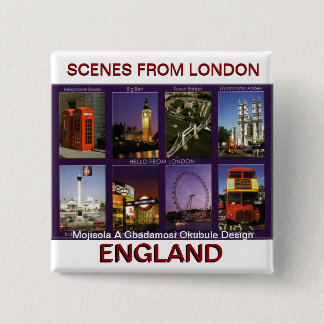 HENRY AUGUSTINE MATTHEW MOJISOLA ADEOLACOLLECTIONS 缶バッジ