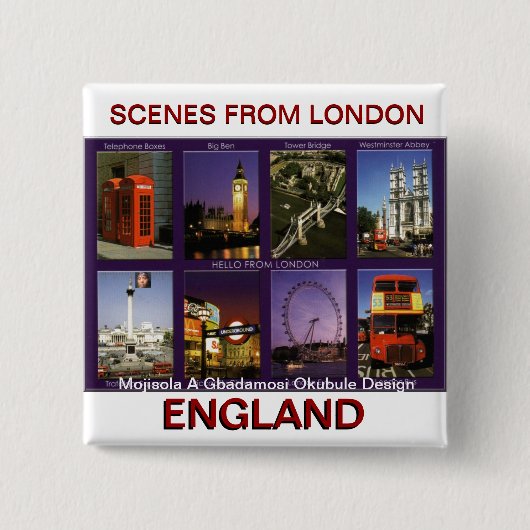 HENRY AUGUSTINE MATTHEW MOJISOLA ADEOLACOLLECTIONS 缶バッジ (正面)