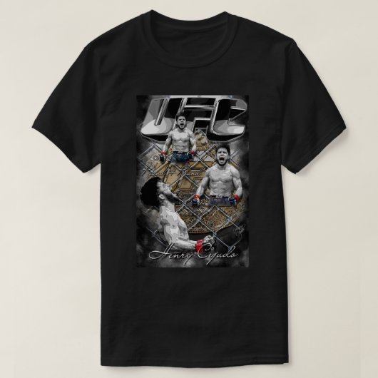 Henry Cejudo Tribute D 2ポスタープレミアムTシャツ Tシャツ (デザイン正面)