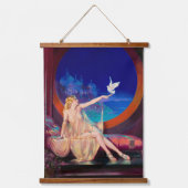 Henry Clive Sultana Aesthetic Oil Painting 吊り下げ型タペストリー (正面)