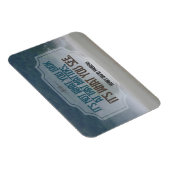 Henry David Thoreau感動的引用文"参照" Flex マグネット (右側)