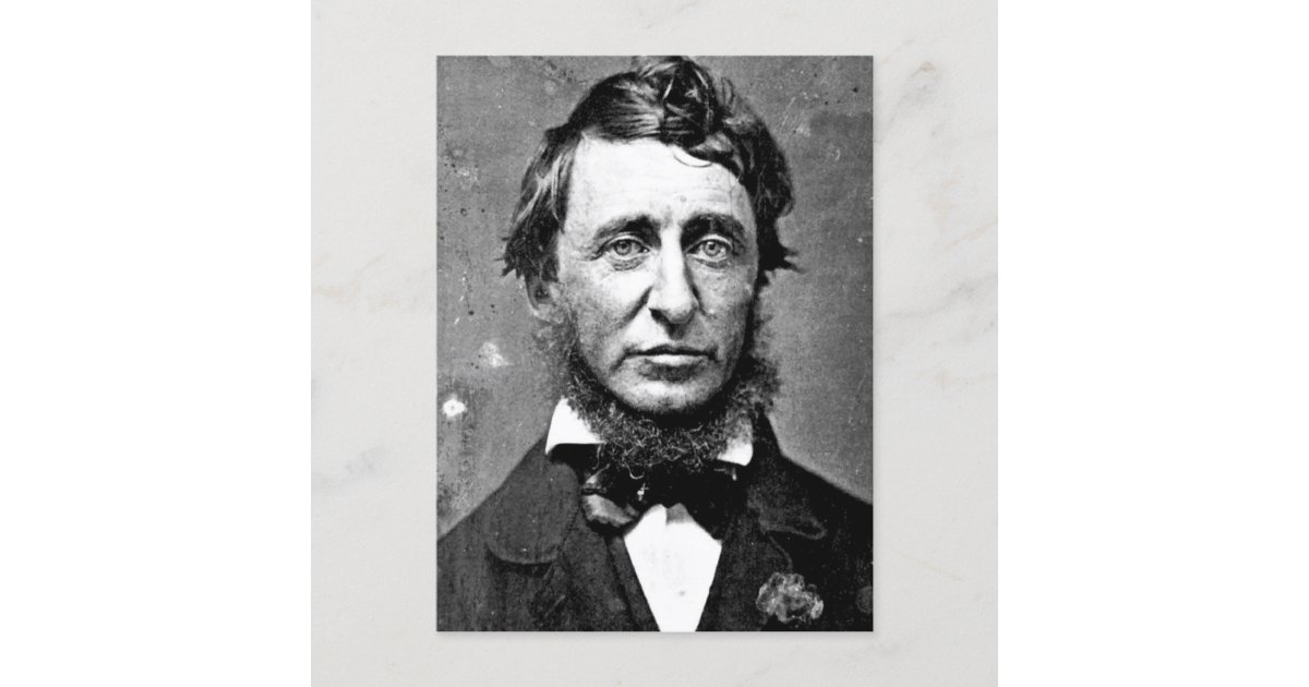 Henry David Thoreau 1817年 1862年 6月 ポストカード Zazzle Co Jp Henry David Thoreau 1817年 1862年 6月 ポストカード Zazzle Co Jp