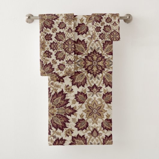 Henry Dearle Persian Floral Pattern Floral Design バスタオルセット (インサイチュ)