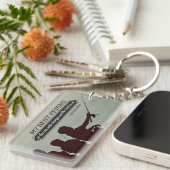 Henry Ford Inspirational Quote "Best friend" キーホルダー (正面右)