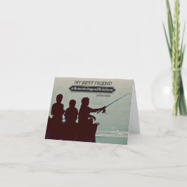 Henry Ford Inspirational Quote "Best friend" サンキューカード