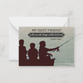 Henry Ford Inspirational Quote "Best friend" ノートカード (正面)