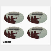 Henry Ford Inspirational Quote "Best friend" 楕円形シール (シート)