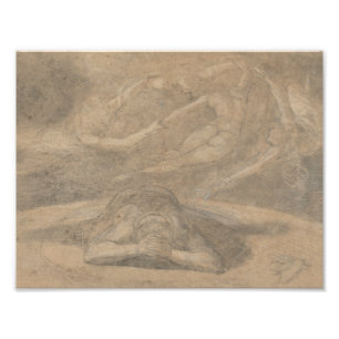 Henry Fuseli – 農夫の夢、楽園失った フォトプリント