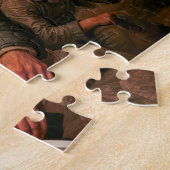 Henry Morgan Pirate Battle Portrait ジグソーパズル (側面)