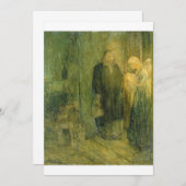 Henry Ossawa Tanner – エジプトへの出発(At the 招待状 (正面/裏面)