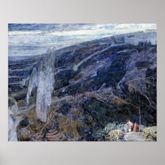 Henry Ossawa Tanner Angels ポスター (正面)