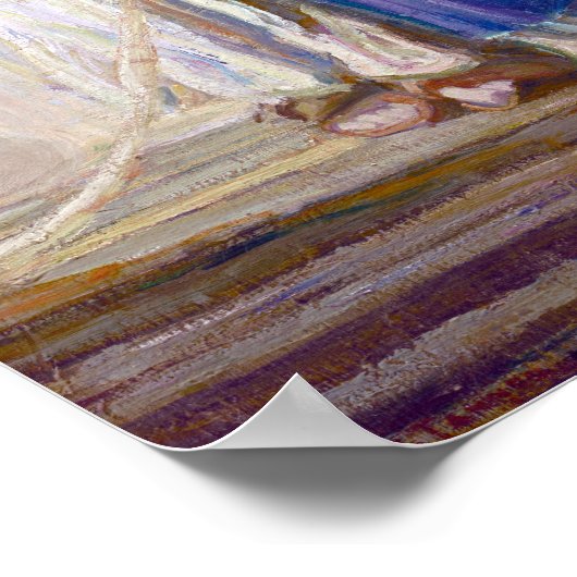 Henry Ossawa Tanner Christ and His Mother Studying ポスター (角)