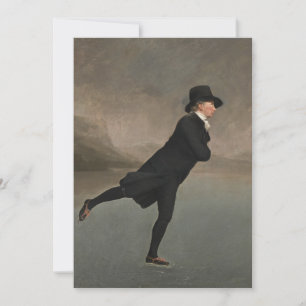 Henry Raeburn -スケートで滑る大臣 カード