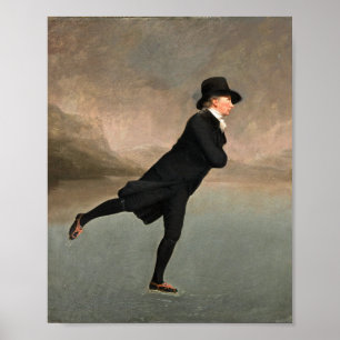 Henry Raeburn -スケートで滑る大臣 ポスター