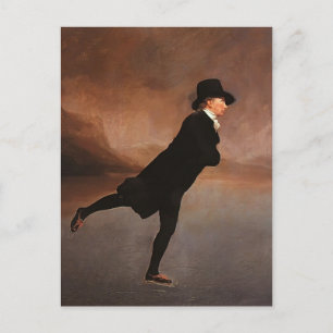 Henry Raeburn-スケートで滑る大臣 ポストカード