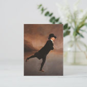 Henry Raeburn-スケートで滑る大臣 ポストカード (スタンド正面)