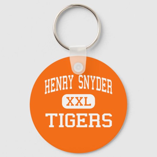Henry Snyder – タイガース – ハイジャージーシティ キーホルダー (正面)