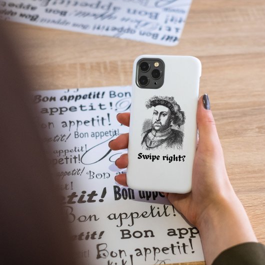 Henry VIII - 右にスワイプ？ iPhoneケース