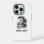 Henry VIII - 右にスワイプ？ iPhoneケース (裏面)