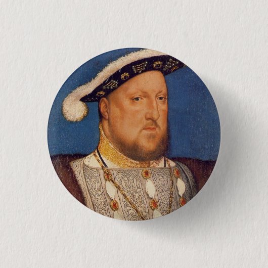 Henry VIII 缶バッジ (正面)