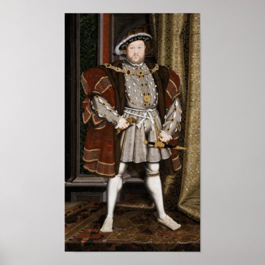 Henry VIII of England ポスター (正面)