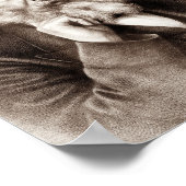 Henry Wadsworth Longfellow – アメリカ詩人 ポスター (角)