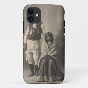 Henry_Wilson_and_Wife_Mojave_Apache iPhone 11 ケース