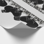 Hens～シルエット ラッピングペーパー (角)