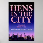 Hens in the Cityパーティー映画ポスター ポスター (正面)