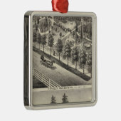 Hensleyの豆の住宅 メタルオーナメント (右)