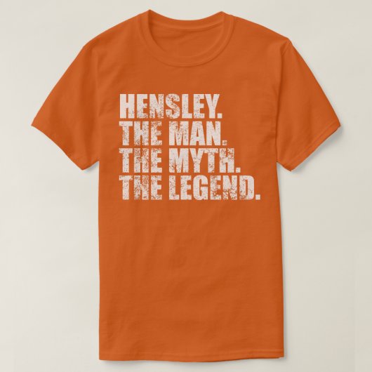 HensleyHensleyファミリー名Hensley姓Hensl Tシャツ (デザイン正面)