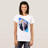 Hentaii Girl Sticker - Hentaiiポスター – Hentaii Tシャツ (正面フル)