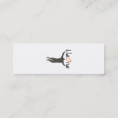 HeOneのブランド認知カード スキニー名刺 (裏面)