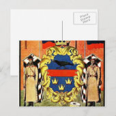 Heorhiy Narbut – ガリシア政府の紋章 ポストカード (正面/裏面)