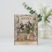 Heorhiy Narbut-Cover of album 'Ukrainian alphabet' ポストカード (スタンド正面)