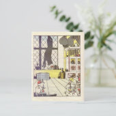 Heorhiy Narbut-Howネズミが猫を埋葬 ポストカード (スタンド正面)