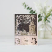 Heorhiy Narbut-Sheet 'Z' from 'Ukrainian alphabet' ポストカード (スタンド正面)