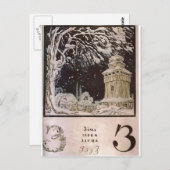 Heorhiy Narbut-Sheet 'Z' from 'Ukrainian alphabet' ポストカード (正面/裏面)