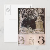 Heorhiy Narbut-Sheet 'Z' from 'Ukrainian alphabet' ポストカード (正面/裏面)