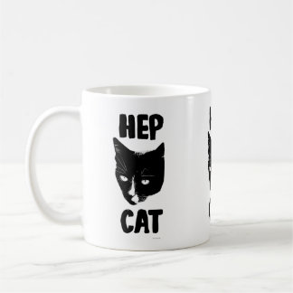 Hep猫おもしろいTuxedo猫写真スローガンおもしろい コーヒーマグカップ