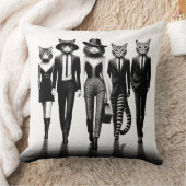 Hep Catランウェイモデル歩くザCatwalk クッション (ブランケット)