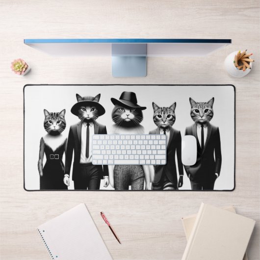 Hep Catランウェイモデル歩くザCatwalk デスクマット (オフィス1)