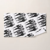 Hep Catランウェイモデル歩くザCatwalk バスタオルセット (ハンドタオル)