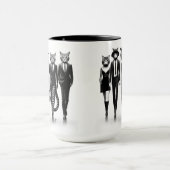 Hep Catランウェイモデル歩くザCatwalk マグカップ (中央)
