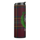 Hepburn Scottish Clan Tartan & Crest タンブラー (回転左)