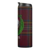 Hepburn Scottish Clan Tartan & Crest タンブラー (回転右)